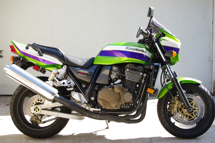 Automatisk grill Robe Kawasaki ZRX1200 Motorcycle Review